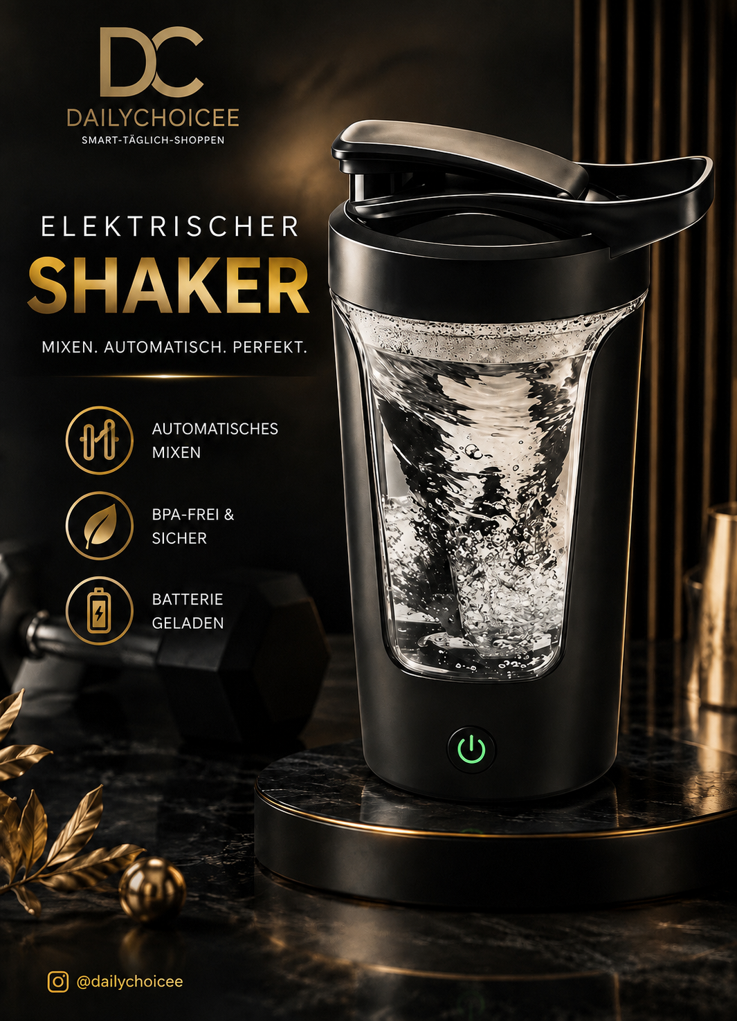 Elektrischer Protein Shaker